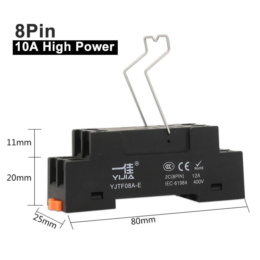 Изображение товара: 8-контактный 11-контактный 14-контактный основание релейного разъема Катушка высокой мощности для LY2NJ MY2NJ MY4NJ