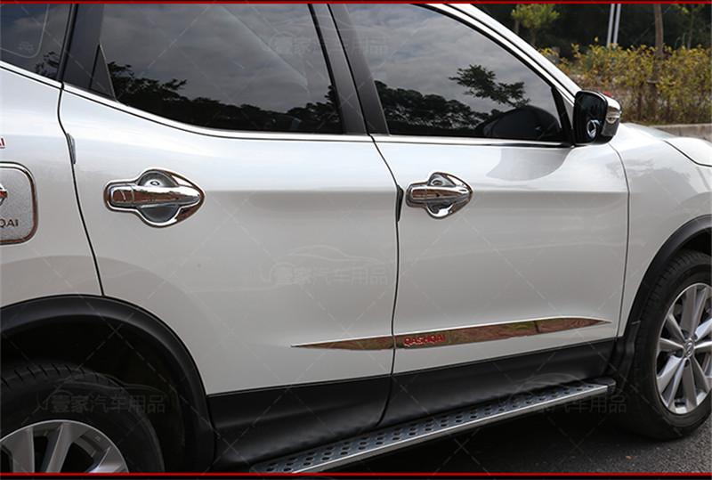 Изображение товара: Автомобильные аксессуары, хромированная крышка дверной ручки из АБС-пластика + чаша, отделка, Стайлинг автомобиля, подходит для Nissan Versa Tiida латио 2016-2021