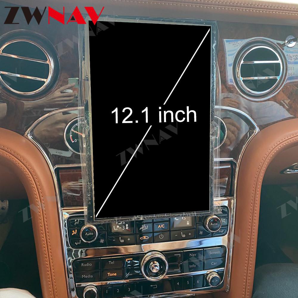 Изображение товара: Вертикальный экран Tesla Android 11,0 автомобильный мультимедийный плеер для Bentley Mulsanne 2012-2019 GPS Navi аудио Радио стерео головное устройство