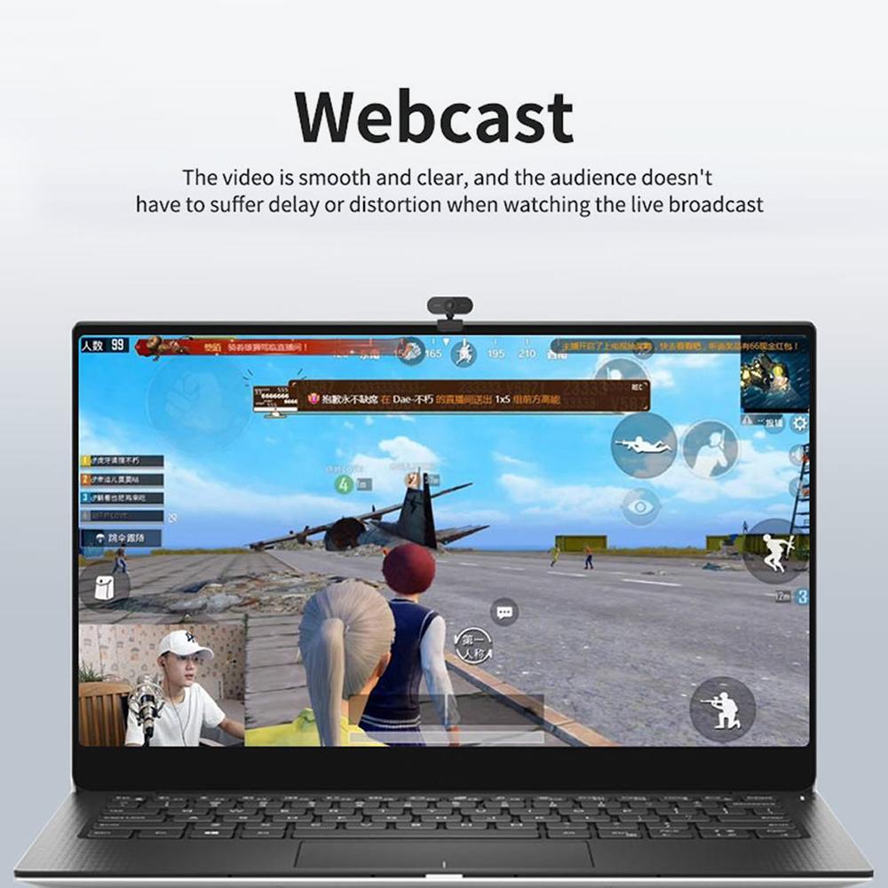 Изображение товара: HD веб-камера 1080P USB веб-камера с микрофоном для PC Gamer Live веб-камера видеозвонки Компьютерная камера для Twitch потокового пара