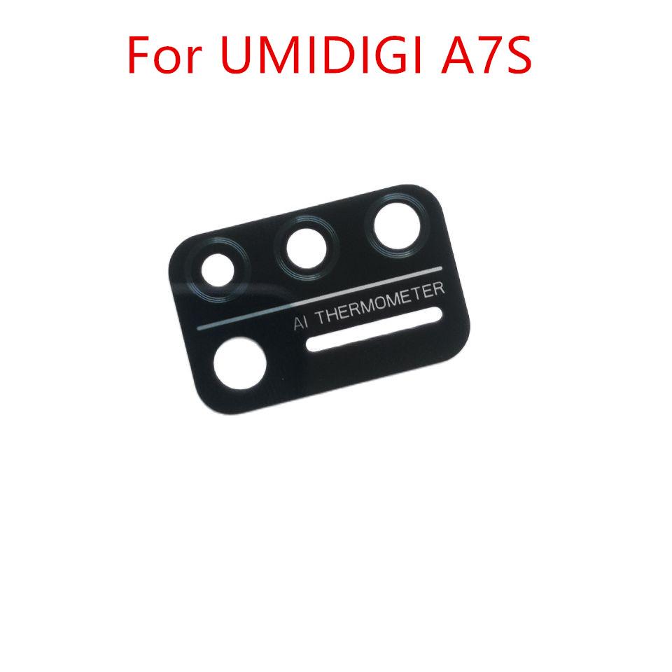 Изображение товара: Оригинал для UMIDIGI A7 PRO A7 A7S сотовый телефон задняя камера объектив стеклянная крышка Запасная часть