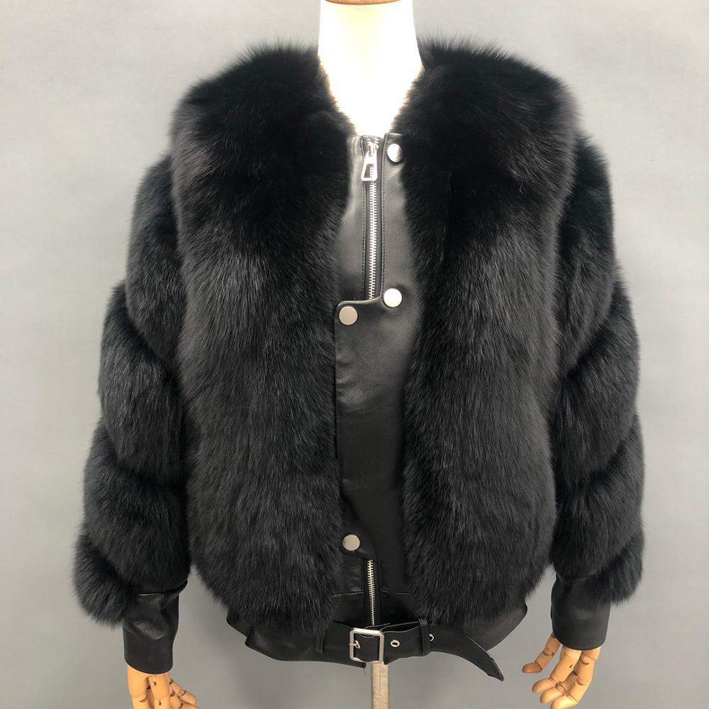 Изображение товара: Женское меховое пальто из натуральной овечьей шкуры, бесплатная доставка, модная женская зимняя куртка, теплая верхняя одежда