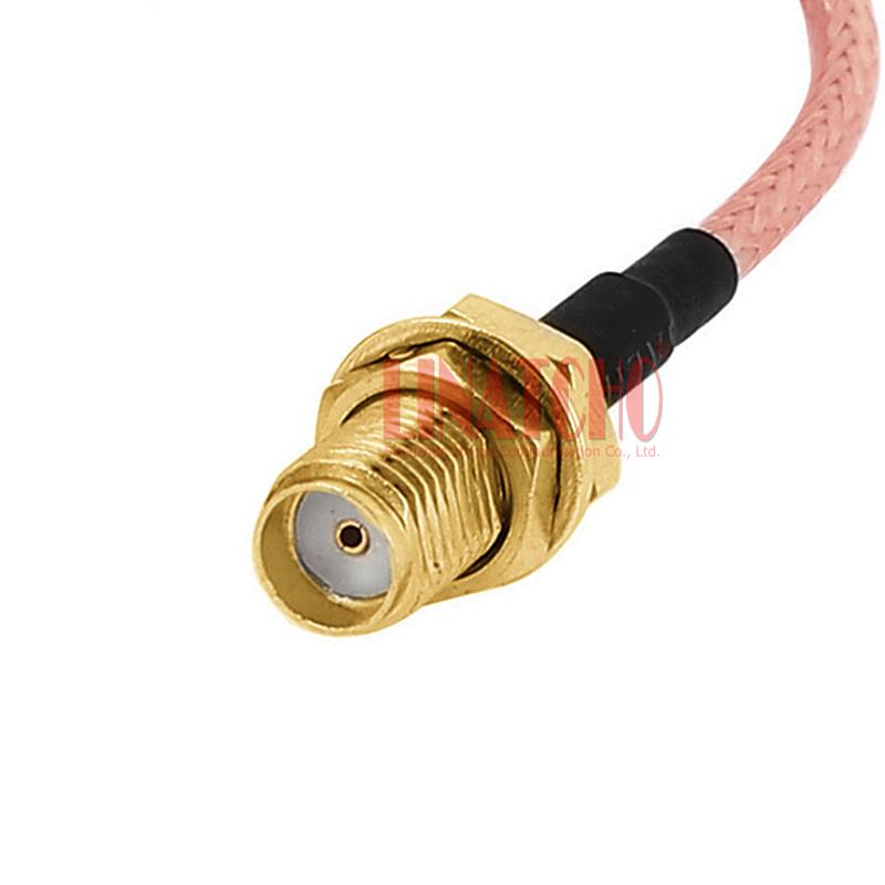 Изображение товара: 15 см коаксиальный Соединительный кабель rg316 отрезок sma разъем под прямым углом mcx Мужской