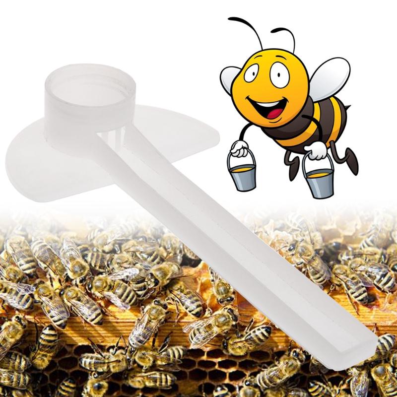 Изображение товара: 10 шт. кормушка для пчел, водный напиток, кормление пчеловодства, инструмент для пчеловодства, улей, пластик