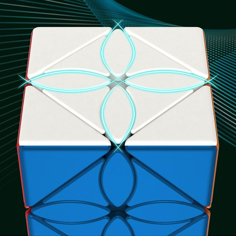 Изображение товара: MoYu волшебный куб 3x3x 3 скоростной куб Moyu скошенный куб кленовые листья Polaris куб 3*3*3 головоломка кубик волшебный профессиональный игровой кубик игрушки