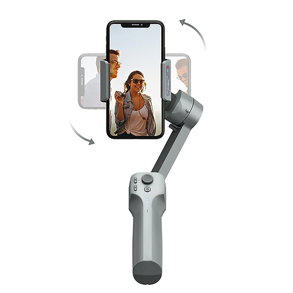 Изображение товара: Ручной складной стабилизатор Gimbal для смартфона антивибрационный Vlog трехосевой держатель для селфи-палки для съемки телефона