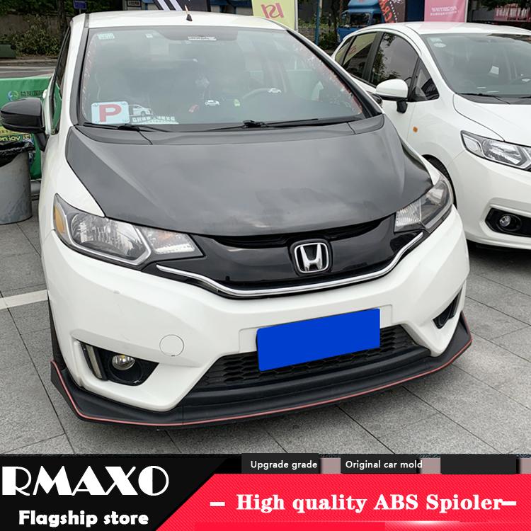 Изображение товара: Для Honda FIT JAZZ Body kit спойлер 2014-2017 для Honda FIT ABS задний спойлер передний бампер диффузор защитные бамперы