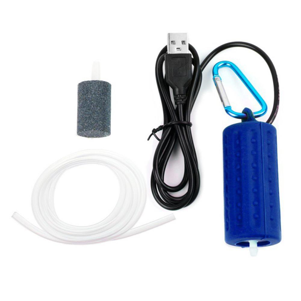 Изображение товара: Кислородный воздушный насос, USB Аквариум, прочный кислородный воздушный насос, USB внутренний фильтр, прочный кислородный насос, USB кислородный воздух, практичный