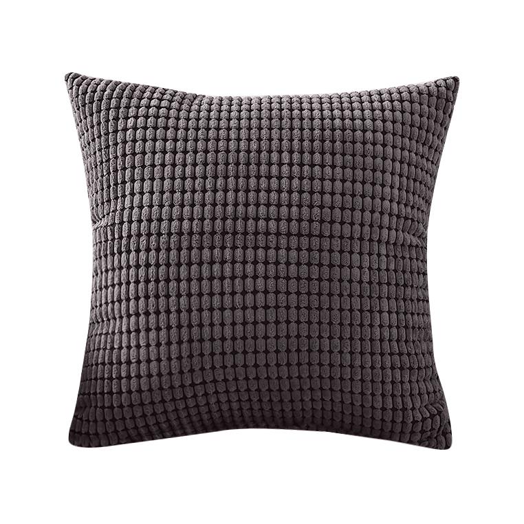Изображение товара: Solid Color Pillowcae 45*45 Cushion Cover Throw Pillow Covers Decorative Cushions Sofa Couch Gray Pink Blue Sofa Home Decor D30