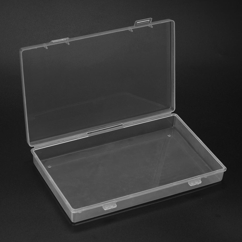 Изображение товара: Прозрачная коробка для хранения аксессуаров для татуировок, пластиковая коробка для хранения искусственных игл, органайзер для ремешков и винтов, контейнер