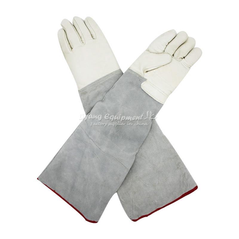 Изображение товара: Длинные перчатки для низких температур, антифриз, криогенные и жидкостные Азотные перчатки, для холодного хранения, СПГ, воздухонепроницаемые, 1 пара