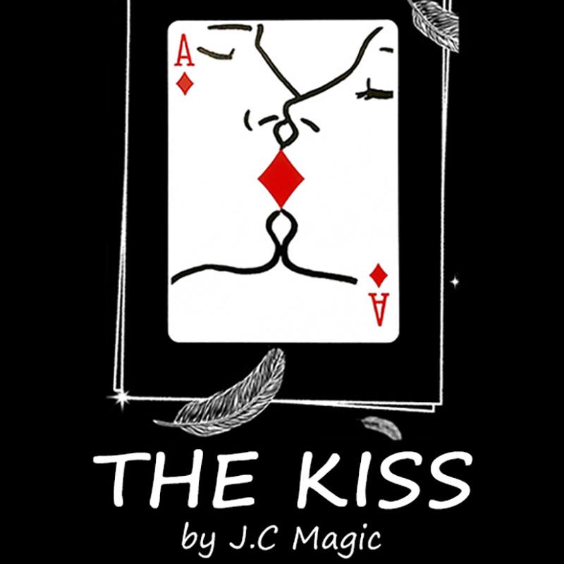 Изображение товара: The Kiss by J.C Волшебная карточка, волшебные трюки, трюки, визуальный Романтический покер, волшебный Магик, магические иллюзии, ментализм, Забавный