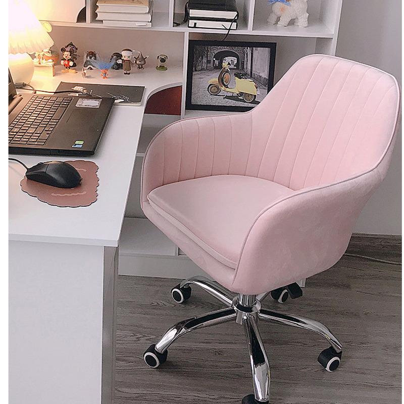 Изображение товара: Компьютерный стул, скандинавский стул, вращающийся на модное кресло для офиса градусов, письменный стул