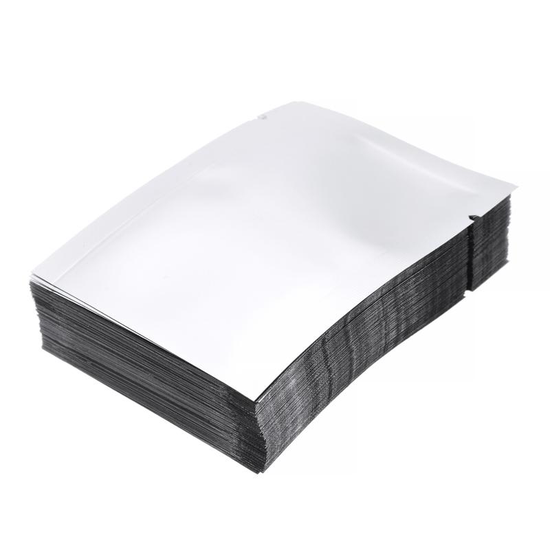 Изображение товара: 7*5 см мини серебряные алюминиевые пакеты вакуумный упаковщик из фольги майларовые пакеты кухонные конфеты зерна пакеты для хранения еды сохранение свежести 100 шт