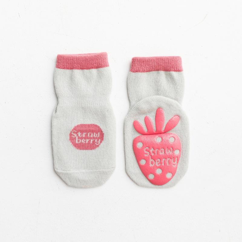 Изображение товара: 0-6Year Fruit Design Newborn Baby Socks Shoes Boy Girl Toddler First Walkers Booties Cotton Soft Anti-slip Warm Infant Crib Shoe