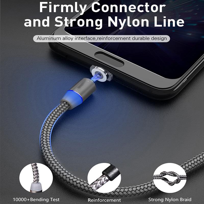 Изображение товара: Магнитный зарядный кабель для быстрой зарядки USB Type C кабель для Xiaomi Black Shark 3 Pro ,3S,Mi 10 Lite,Mi10,Mi 10Pro,Mi 10 Ultra,Qin2