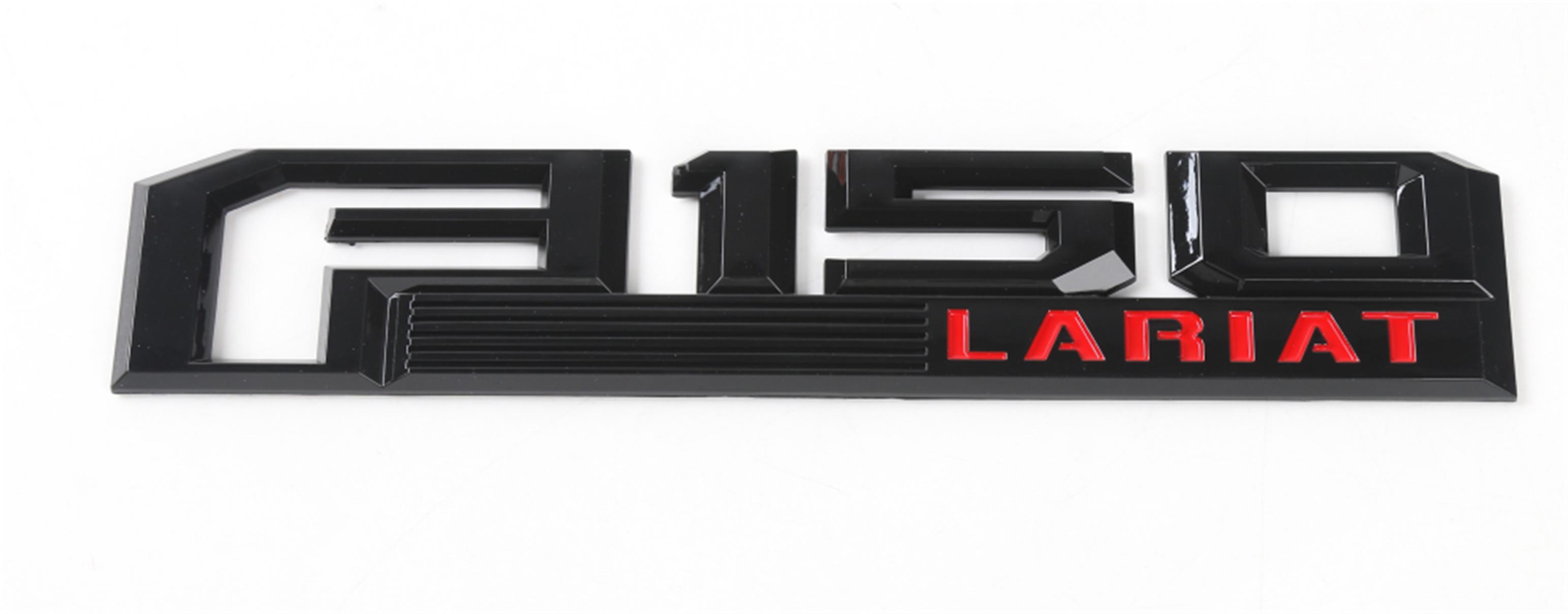 Изображение товара: Багажник гоночный Литье отделка эмблема значок наклейка Наклейка ABS для Ford F150 стильные автомобильные аксессуары наружное украшение совершенно новый