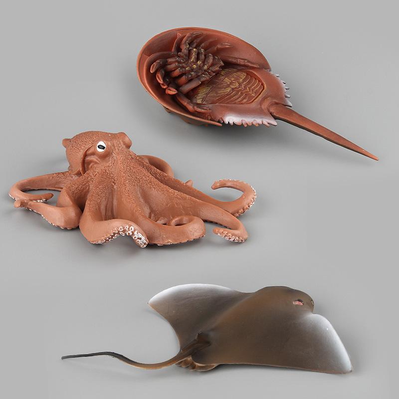 Изображение товара: Игрушка-Осьминог/черепаха детская, из мягкого пластика, Коллекционная, экшн-фигурки животных
