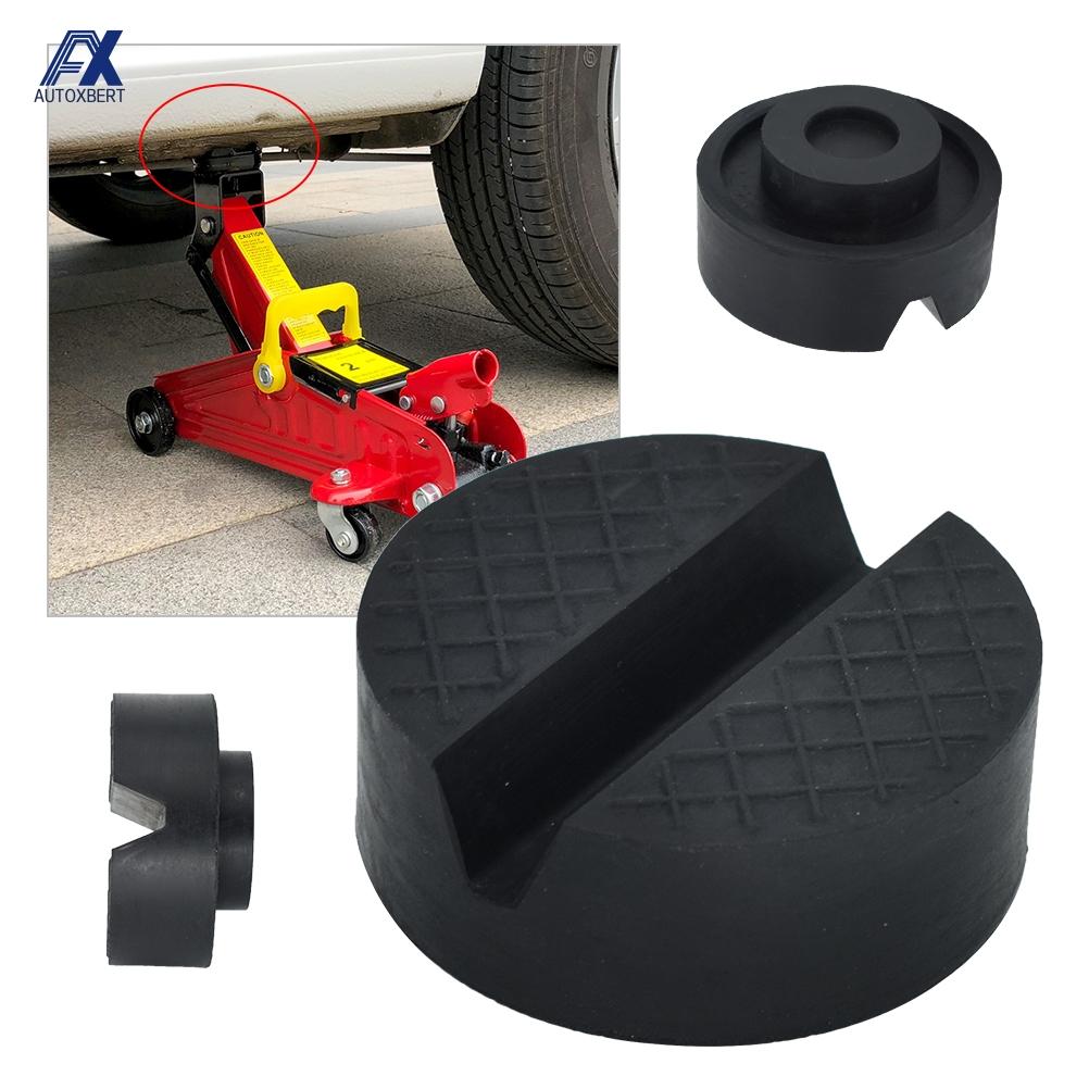 Изображение товара: Universal Rubber Jack Pad Support Pinch Weld Slotted Floor Frame Rail Adapter Car Removal Repair Tool For VW Ford KIA Renault