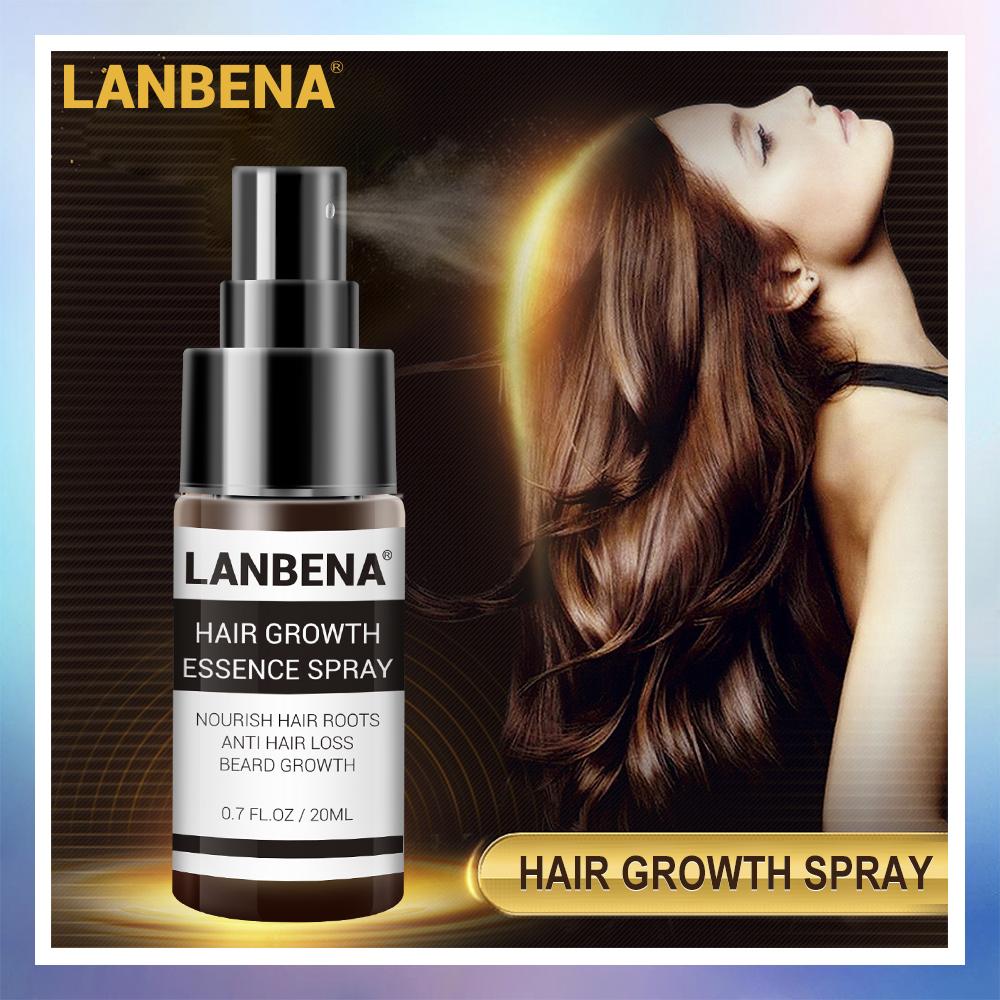Изображение товара: Эссенция для роста волос LANBENA, спрей для предотвращения облысения, для укрепления волос, против выпадения волос