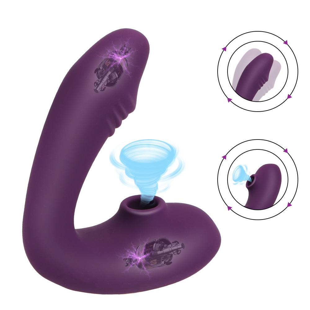 Изображение товара: VATINE вагинальный вибратор для орального секса, Стимулятор клитора, присоска для сосков, вибратор для точки G, секс-игрушки для женщин