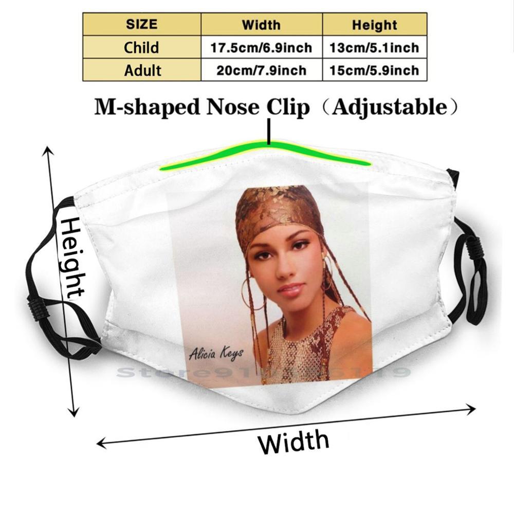 Изображение товара: Многоразовая музыкальная маска с фильтром Pm2.5 Beauty Alicia Keys для детей
