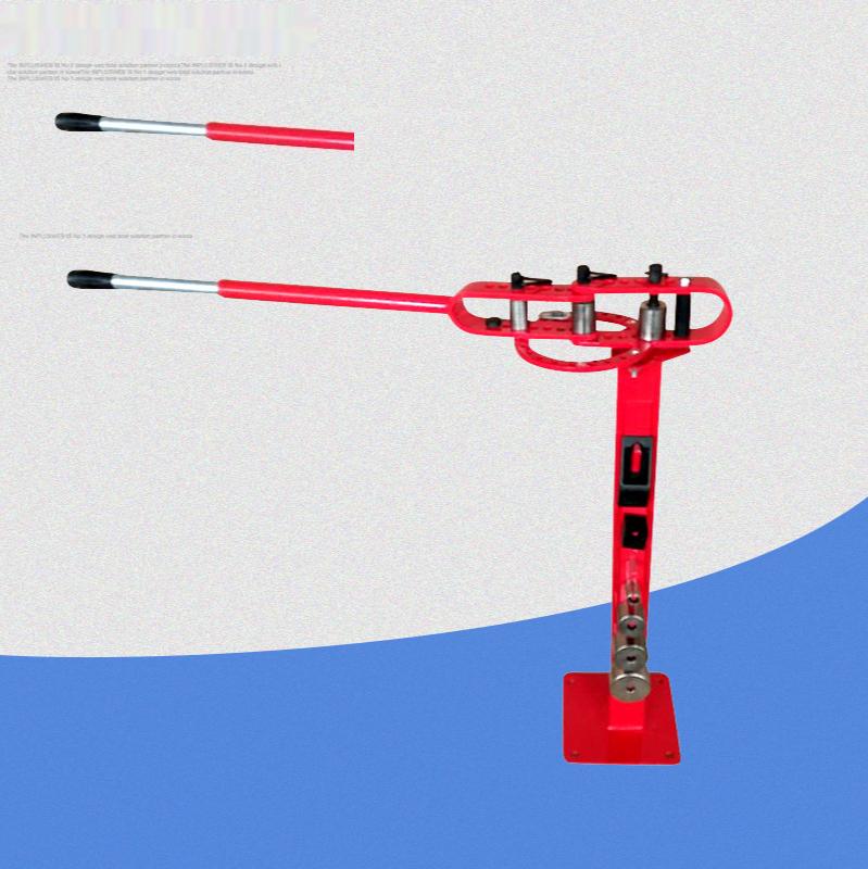 Изображение товара: Гибочный станок, многофункциональный гибочный станок, небольшой ручной гибочный станок для железных труб