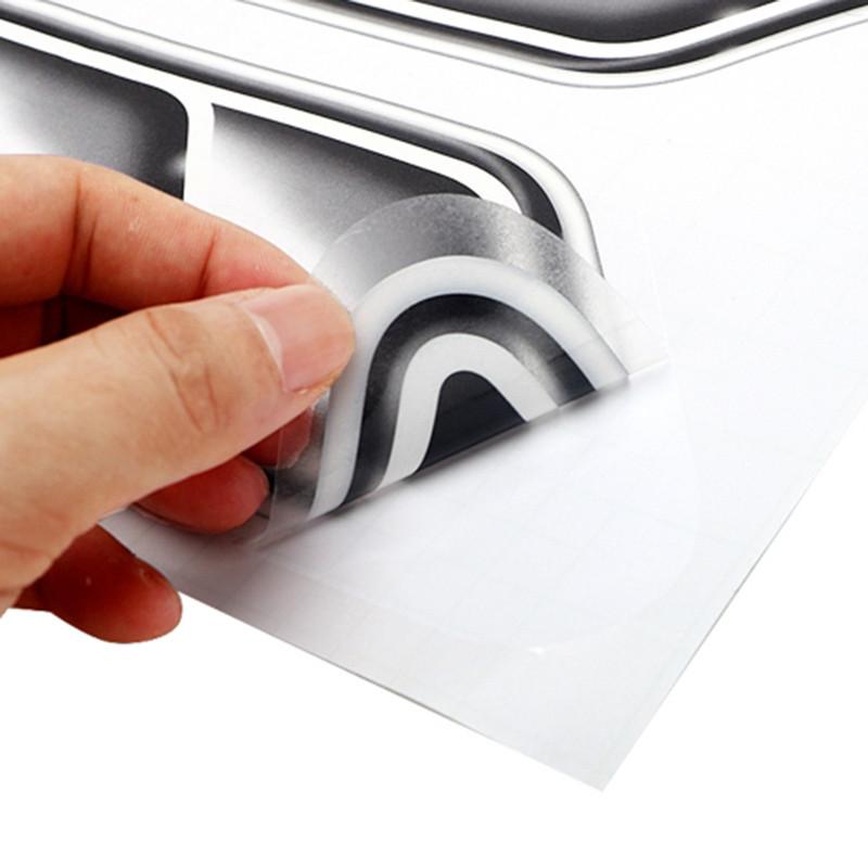 Изображение товара: Автомобильный Стайлинг 3D Поддельные вентиляционные отверстия декоративные боковые вентиляционные отверстия наклейки смешные наклейки эмблема символ креативные персонализированные наклейки