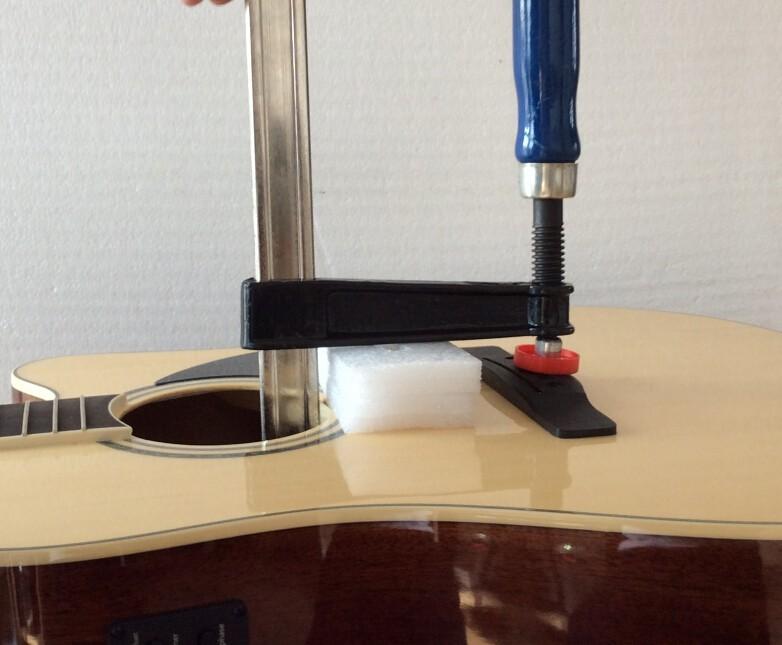 Изображение товара: Инструменты для ухода за гитарой, зажим для запечатывания панельных шкатулок и зажим для трещин на шее, зажим для 2 видов инструментов