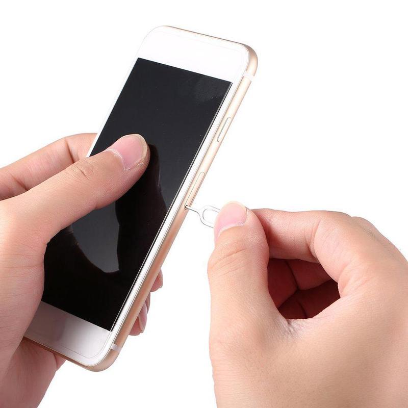 Изображение товара: 10 шт для снятия sim-карты извлечения контактов инструмент держатель гнезда для sim-карты иглы ввода ПИН-кода для iPhone Xiaomi