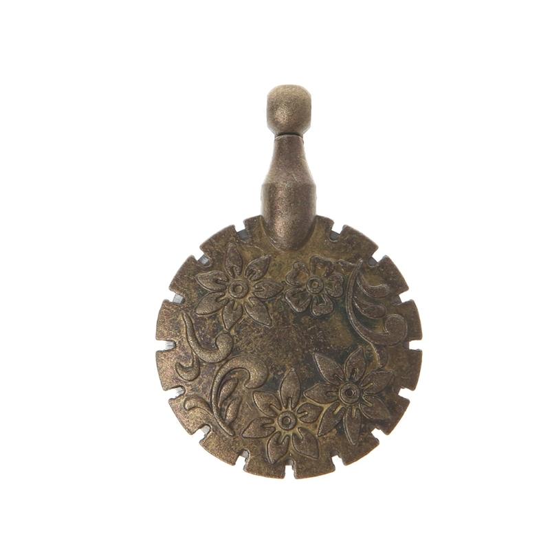 Изображение товара: Новинка 2022, подвеска для шитья, круглая античная бронза, инструмент «сделай сам» для дома