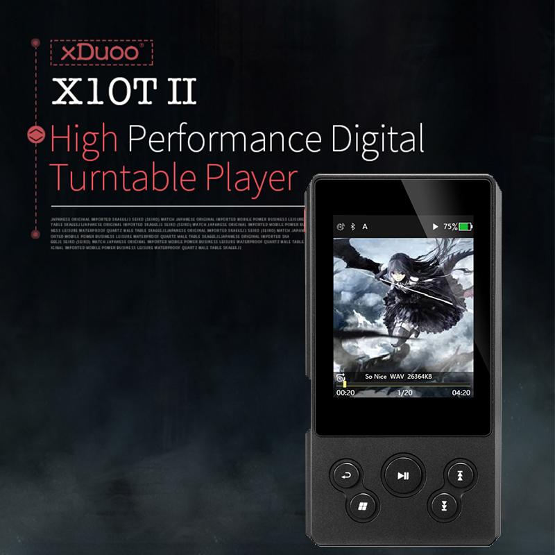 Изображение товара: XDUOO X10T II Профессиональный цифровой проигрыватель музыки Bluetooth MP3-плеер DSD256 PCM 384HKz/32-битный поддержка Optocal/AEX/USB выход