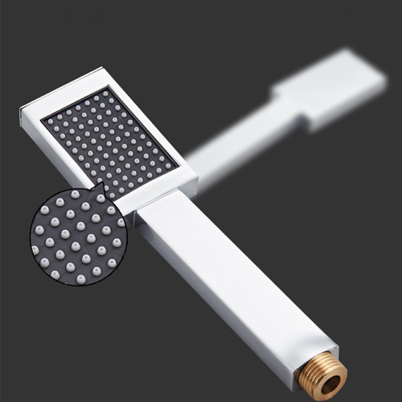 Изображение товара: Термостатический набор для душа HUNNISE хромированная цифровая система для душа для ванной комнаты Смеситель Для Ванной Комнаты Настенный Набор смесителей для душа
