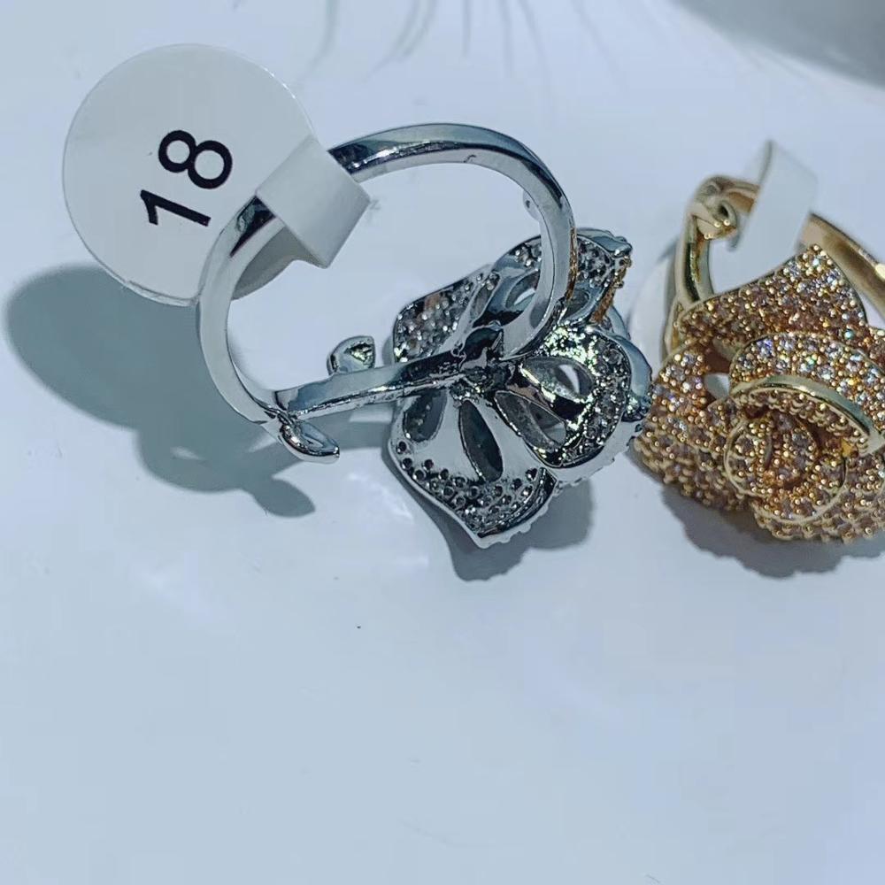 Изображение товара: Женские кольца с бусинами, составные кольца с цветком розы, Свадебные украшения с кубическим цирконием, кольцо для пляжа в богемном стиле