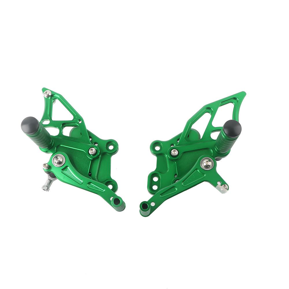 Изображение товара: CNC Motorcycle Adjustable Billet Foot Pegs Pedals Rest For KAWASAKI NINJA 300  NINJA300