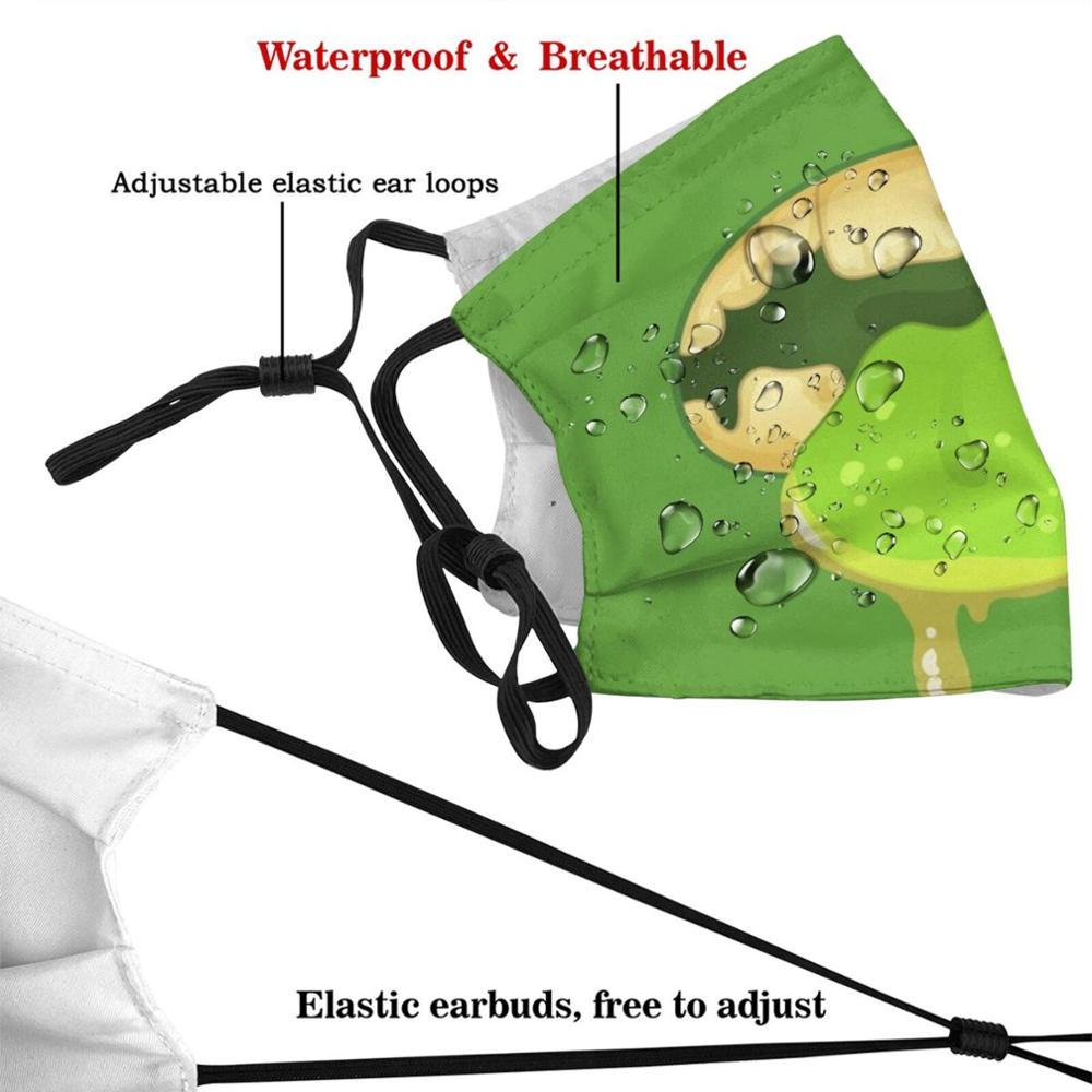Изображение товара: Slimy Монстр рот с зубами и язык рот дизайн Анти-пыль фильтр смываемая маска для лица дети монстр Рот Зубы язык