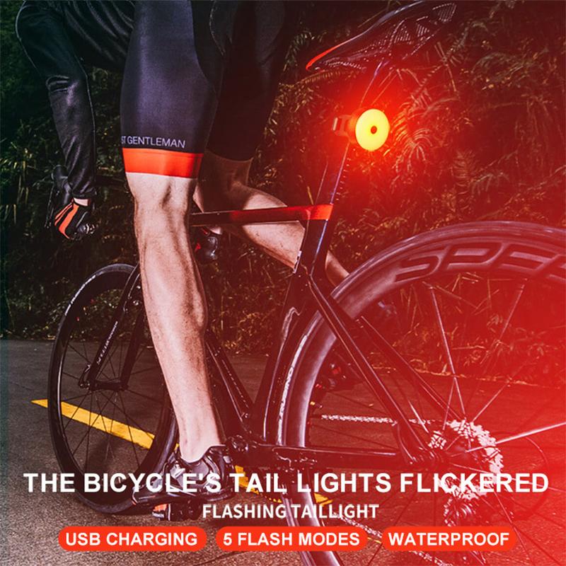 Изображение товара: Велосипедный фонарь задних сигнальных огней, светодиодный лазерный Безопасность Предупреждение Водонепроницаемый велосипед Задние огни крутой задний фонарь для велосипеда велосипедный светодиодный s