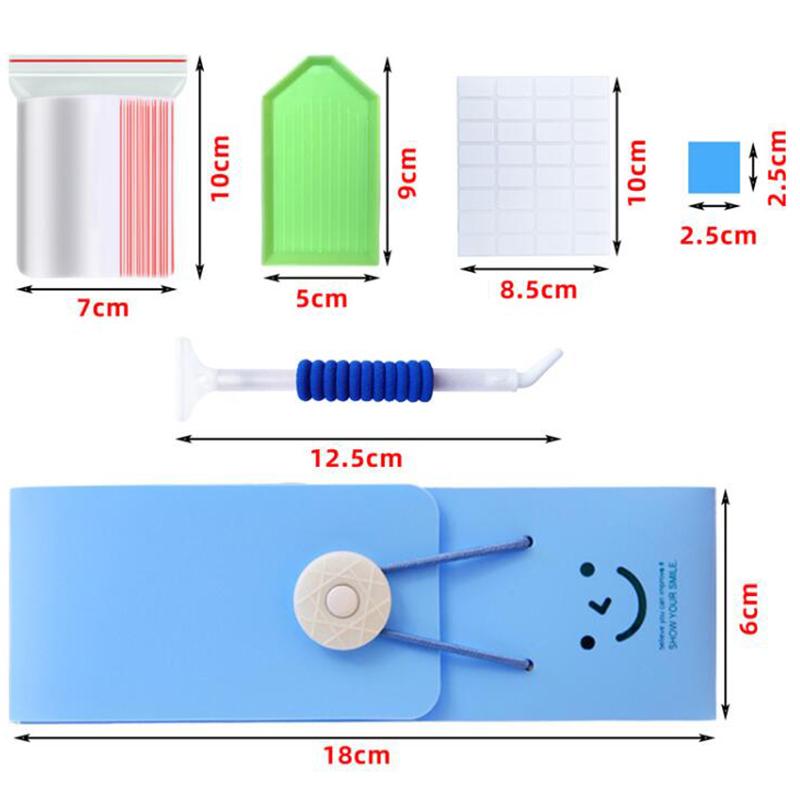 Изображение товара: DIY алмазная живопись аксессуары 5D Алмазная Живопись Вышивка крестом, инструменты для резьбы по дереву комплект мозаичный клей ручка комплект пинцет