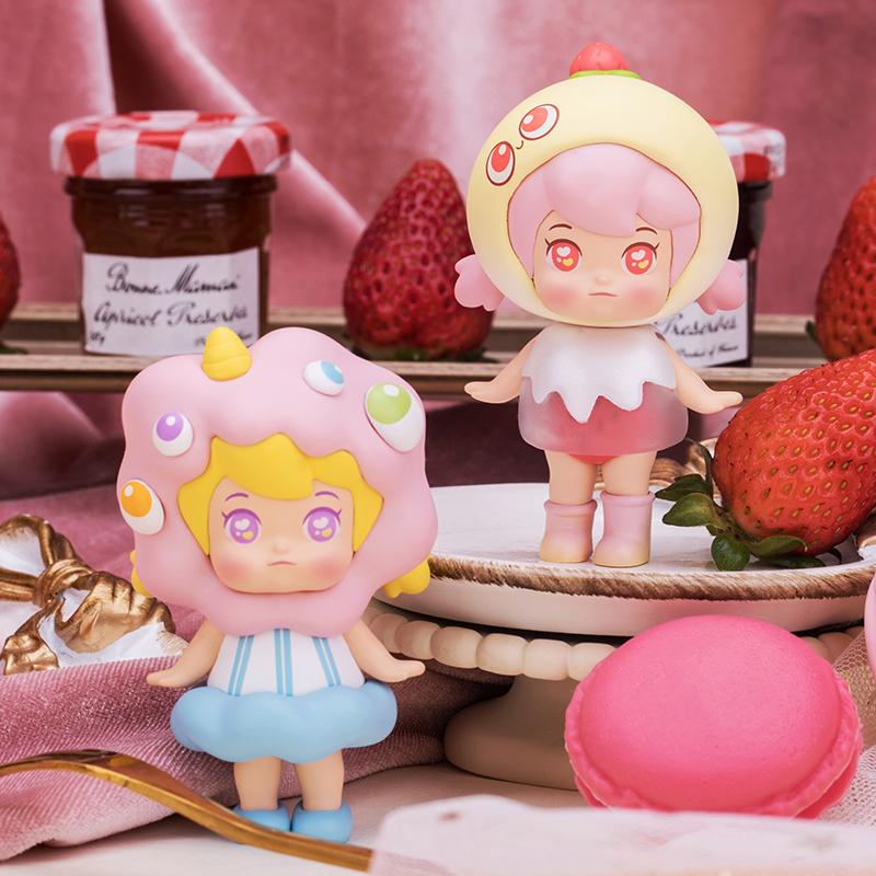 Изображение товара: Милый подарок, аутентичный ангел с милым десертом, серия маленьких монстров, популярное украшение для игрушечного автомобиля