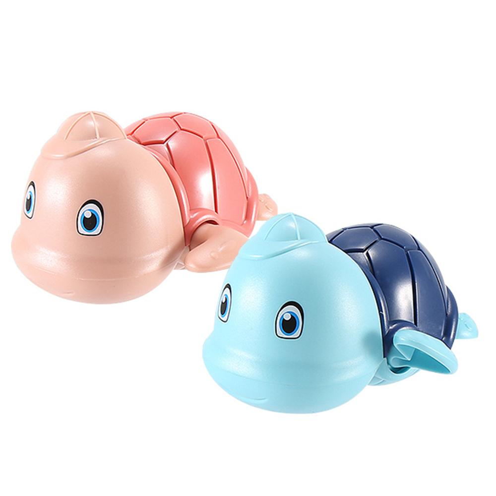 Изображение товара: 3 шт. милые заводные весенние плавательные Черепашки Детские Игрушки для ванны Детские игрушки для воды душ игры