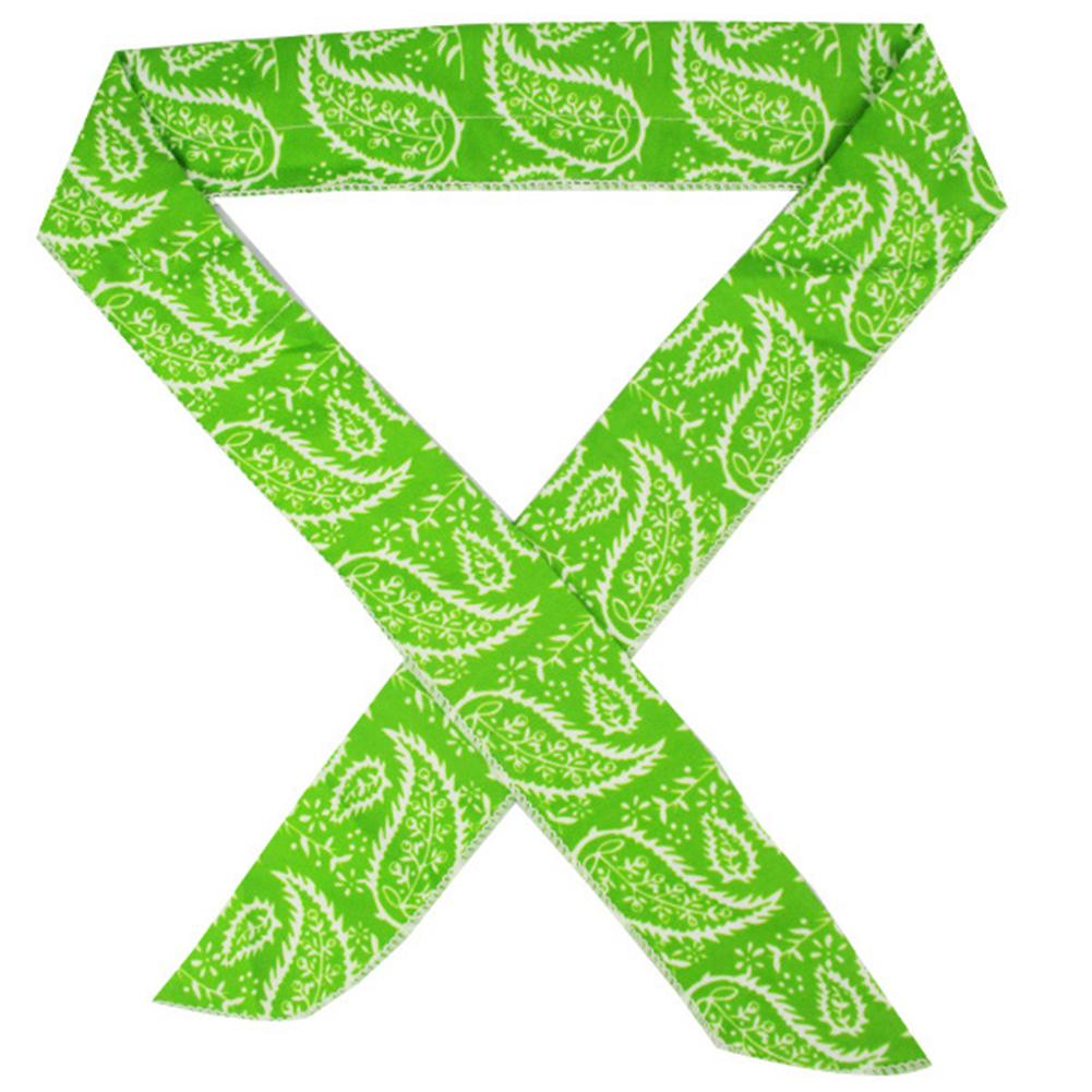 Изображение товара: Модный Шелковый шарф унисекс с принтом листьев, повязка на голову, шейный платок, полотенце, повязка на голову, шейный платок, шарфы