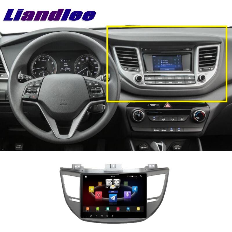 Изображение товара: Автомобильный мультимедийный плеер LiisLee для Hyundai Tucson TL 2015 ~ 2020, ТВ, DVD, GPS, аудио, Hi-Fi, радио, стерео, навигация в оригинальном стиле