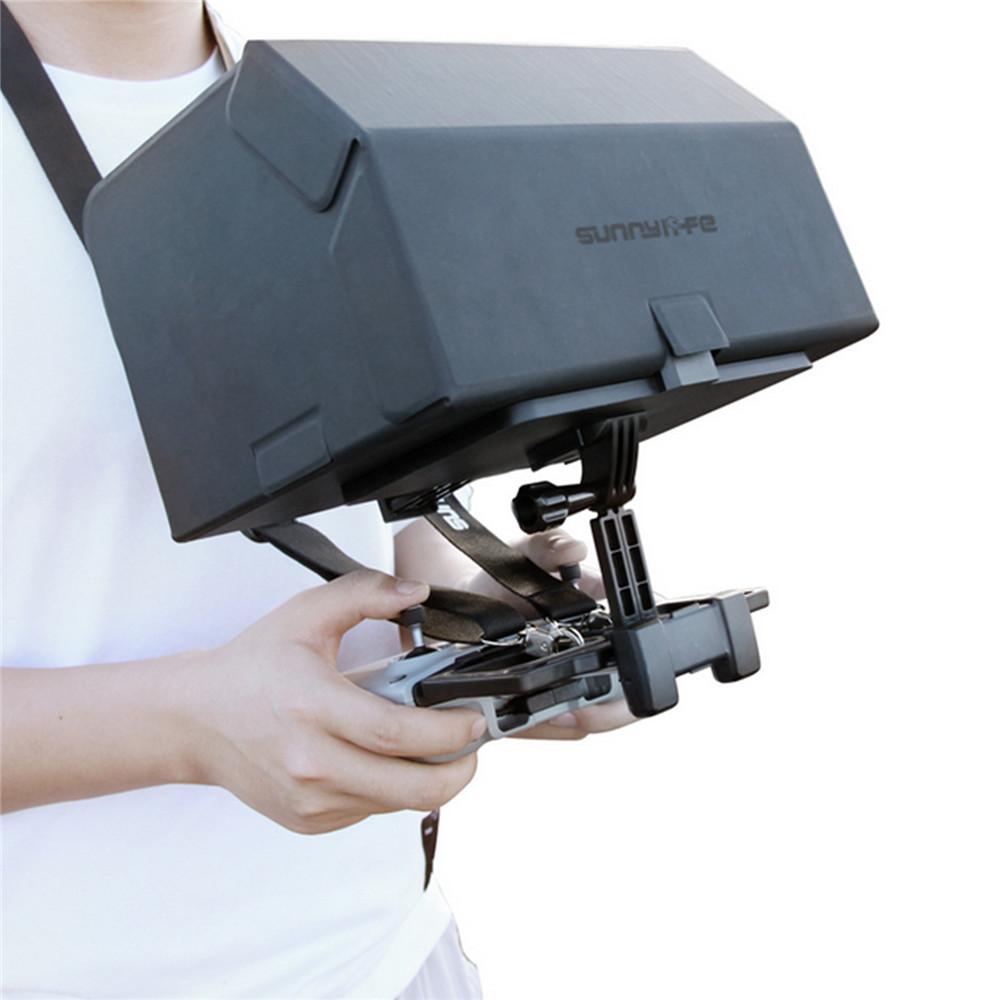 Изображение товара: Подставка для планшета с дистанционным управлением и складным солнцезащитным козырьком для DJI Mavic Mini/ Air 2/ Mini/ Air/ Spark Drone, пульт дистанционного управления