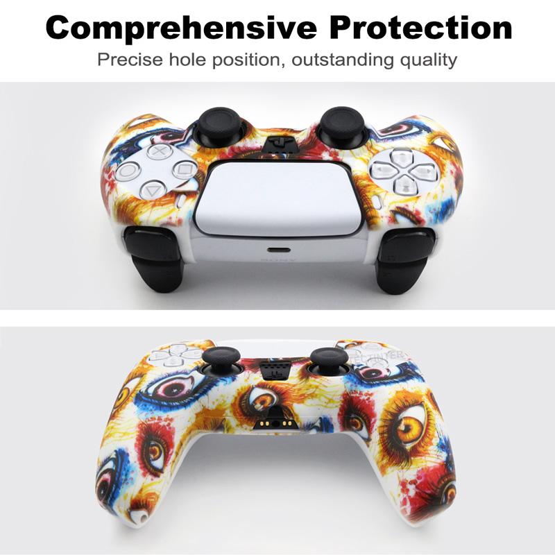 Изображение товара: Мягкий силиконовый чехол для SONY Playstation 5, защитный чехол для контроллера PS5