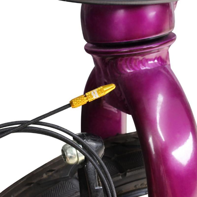 Изображение товара: Велосипедная тормозная втулка, Внутренняя втулка для кабеля, наконечники для кабеля, наконечники для проводов, алюминиевые детали для велосипеда, Сменные кабели, концевые колпачки, инструменты для велосипеда
