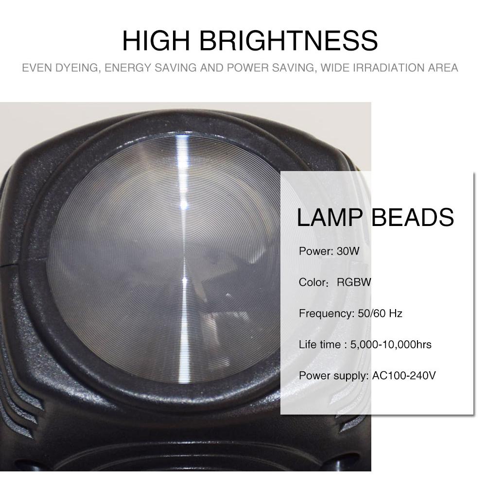 Изображение товара: Lyre Led Wash 10 Вт клубный светильник сценический светильник с подвижной головкой светильник Dj оборудование