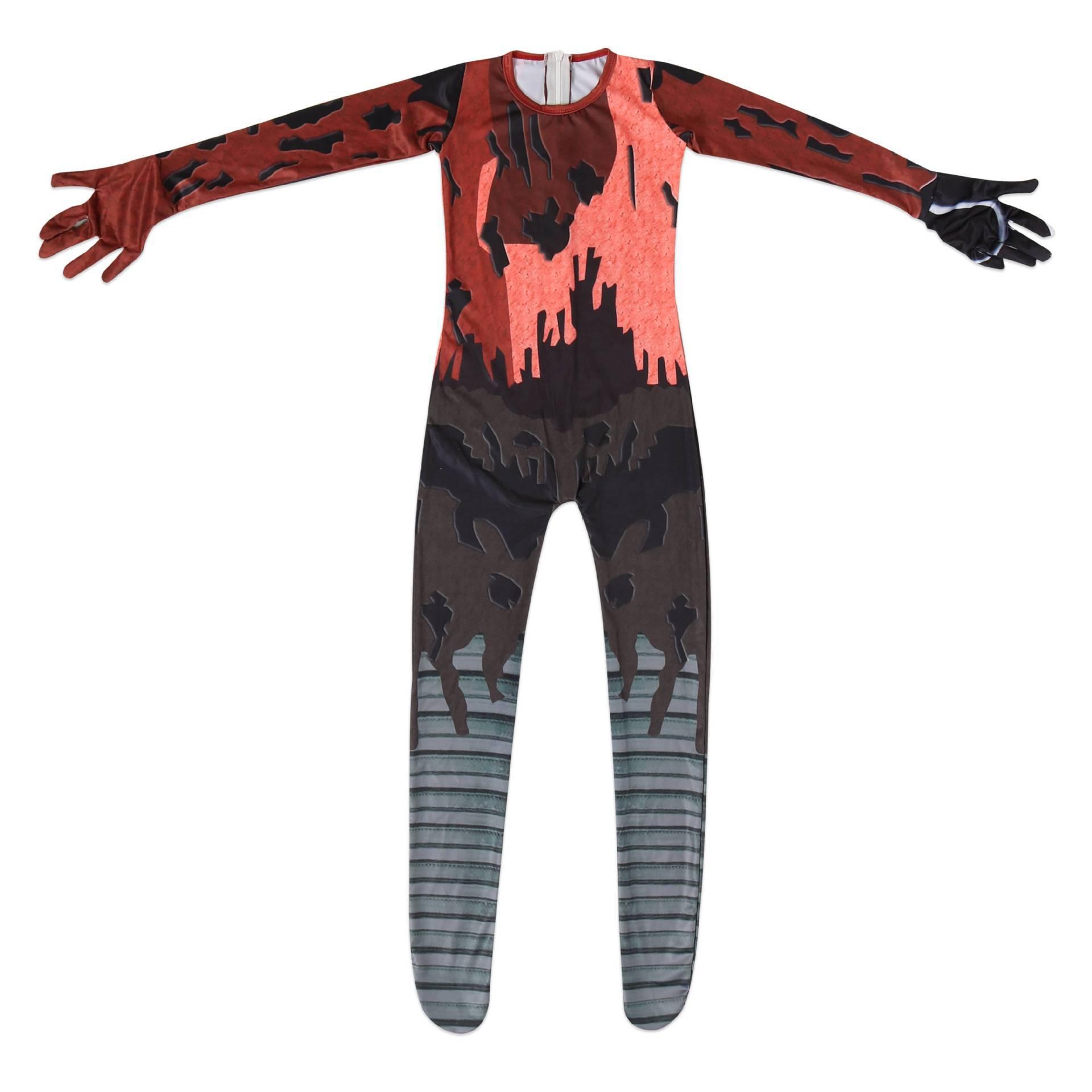 Изображение товара: Аниме игра косплей костюм для детей мальчиков и девочек ужас Хэллоуин сценическое шоу комбинезоны + маска косплей C43M30