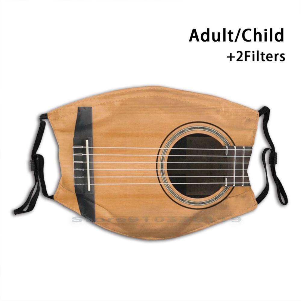 Изображение товара: Акустическая гитара: просто еще один кирпич в стене? Пылезащитный фильтр для детских гитар Havocgirl смываемая маска для лица