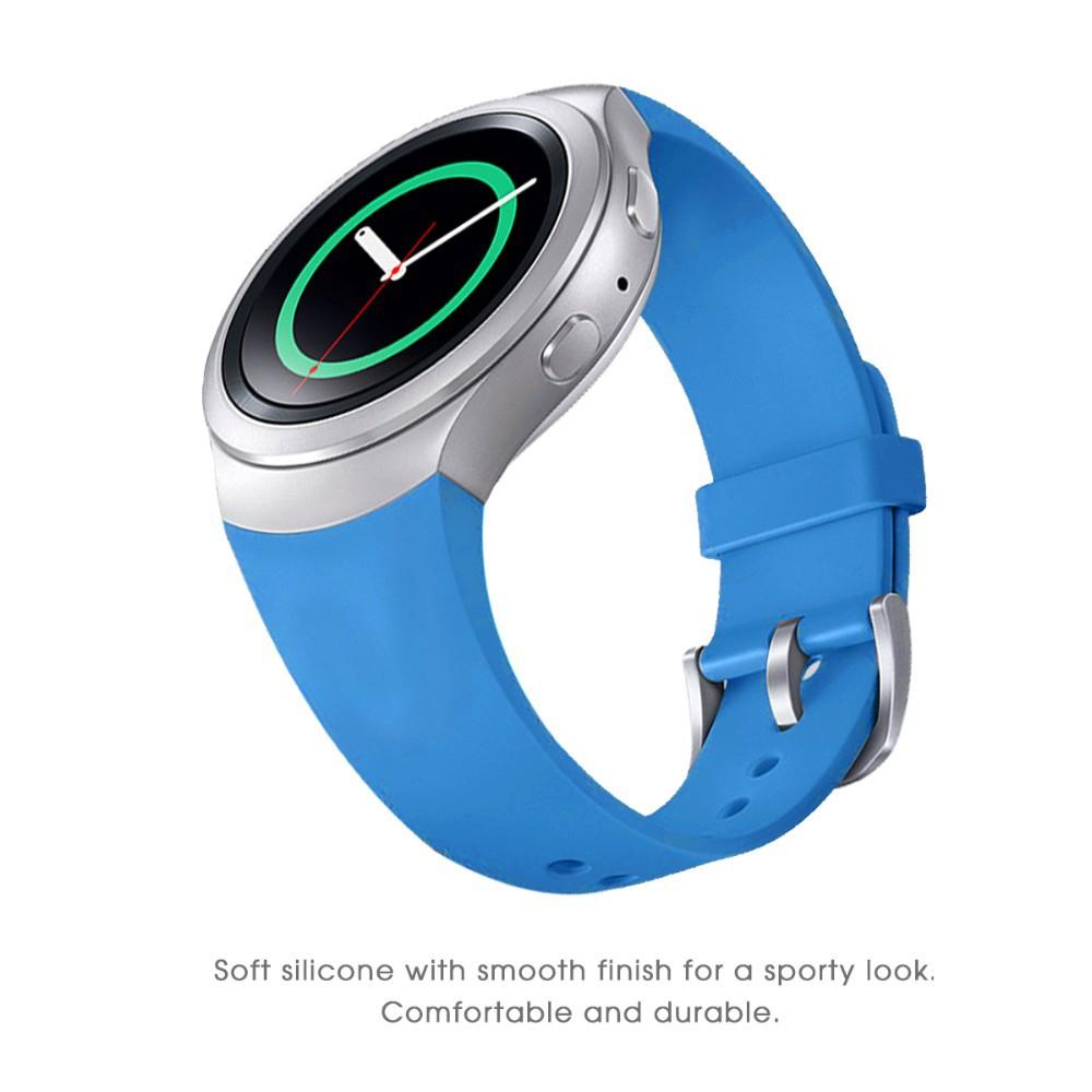 Изображение товара: Силиконовый спортивный браслет для часов для Samsung Galaxy Gear S2 R720 R730 сменный ремешок для SM-R720 аксессуары для смарт-часов