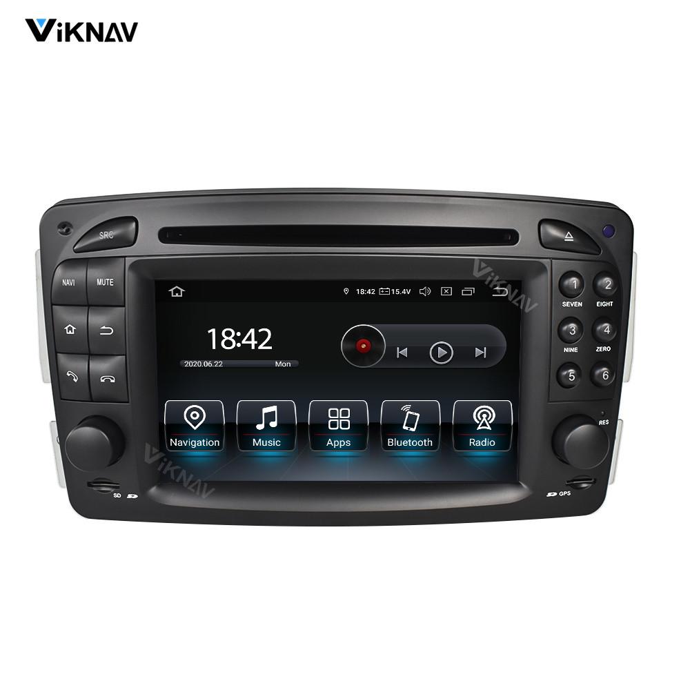 Изображение товара: 2din автомобильный Радио стерео приемник для Vaneo Viano Vito для benz C W203 CLK C209 W209 G W463 1998-2011 автомобильный аудио GPS навигация